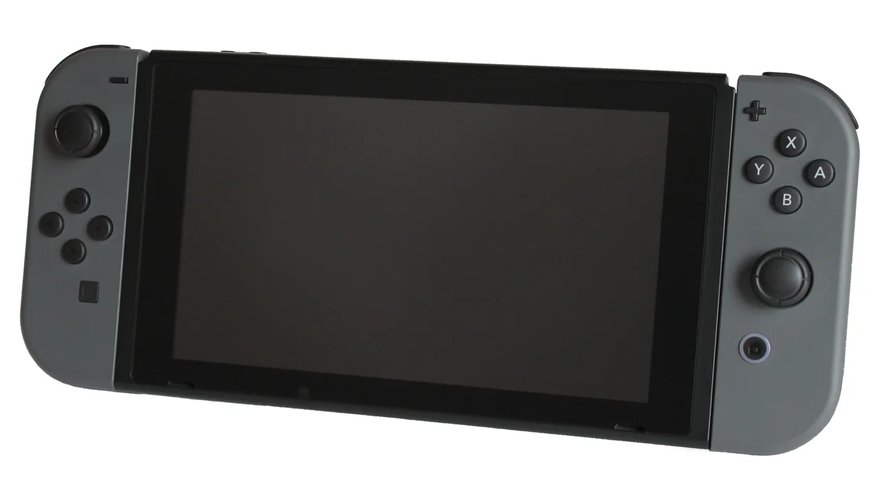 A Nintendo Switch video game console shown in handheld mode with Joy-Con controllers attached to console. — cover image for Nintendo Partner Showcase February 2026: Switch 2 Games and Returns
