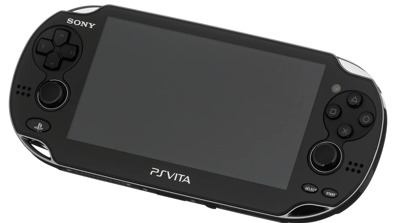 The PlayStation Vita, a handheld gaming console by Sony released in 2012. The successor to the PlayStation Portable (PSP), the Vita has numerous improvements over the previous system. It has rear and front touchscreens, dual analog sticks and a higher resolution OLED screen. This model, the PCH-1101 also has built-in 3G wireless service support, but also comes in a Wi-Fi (PCH-1001) model. — cover image for PlayStation Plus October 2026 Catalog Adds Mafia and Horizon Forbidden West