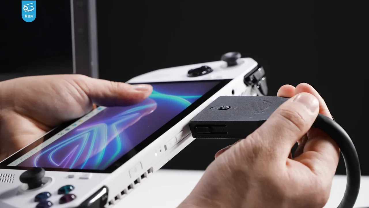 Video about the ASUS ROG Ally with ergonomics, inner workings, performance and features. — cover image for ROG Xbox Ally Update Improves Docked Play and Adds Auto SR Preview
